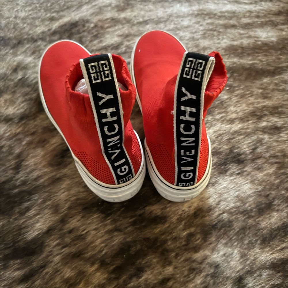 Givenchy women’s Red Slip-On Sneakers